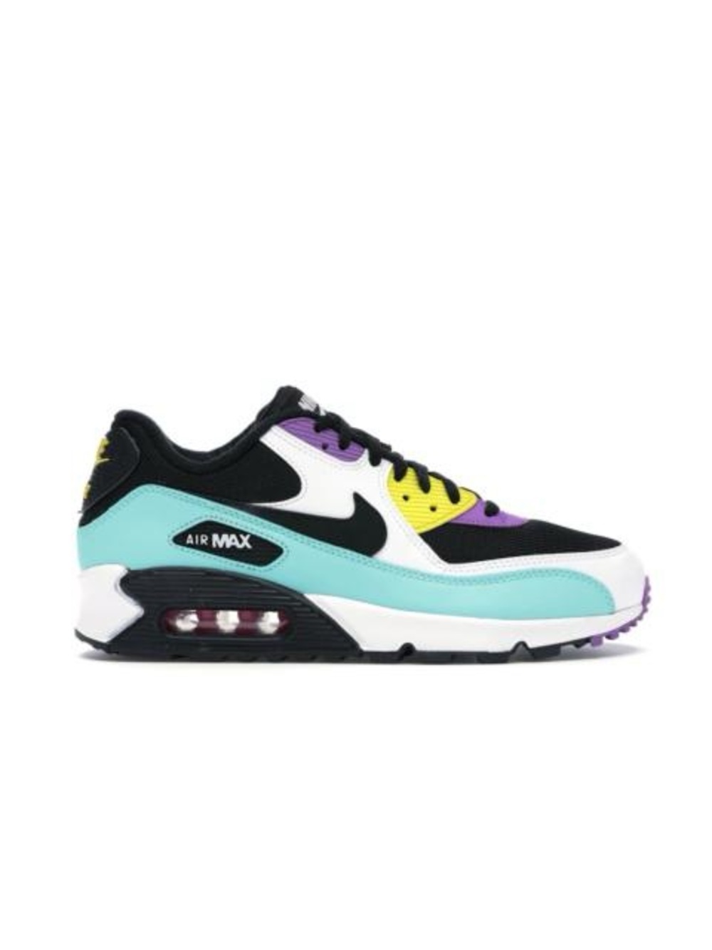 Nike Air Max 90 Black Bright Violet White